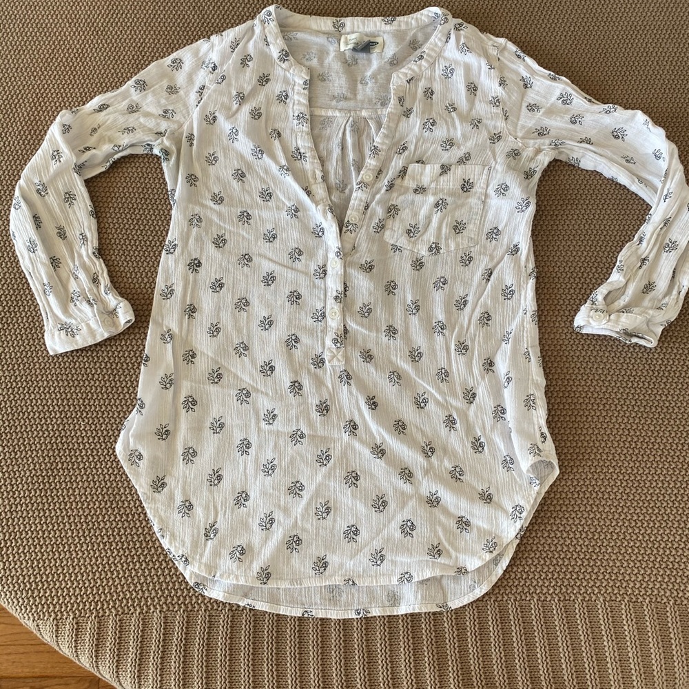 2/$20 {OLD NAVY} Tunic Style blouse size XS VGUC